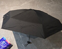 happyrain德国超轻雨伞便携迷你防紫外线口袋太阳五折叠防晒卡片拇指旅行伞 Slim-五折黑卡 实拍图