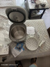 美的（Midea）电饭煲0涂层电饭锅5L大容量316L不锈钢内胆4-5人无涂层家用多功能微压电饭煲MB-RE576S 实拍图