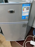日普（RIPU）小冰箱迷你小型双门家用一级能效宿舍出租房办公室节能省电冷藏冷冻电冰箱 【年销百万】48升银色【3天不到1度电】 实拍图