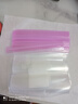 京东物流 加厚食品级双拉链封口PE保鲜袋密封袋旅行分装母婴收纳 加厚小号40只 实拍图