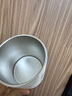 无印良品（MUJI）不锈钢双层马克杯 大容量男女办公学生水杯茶杯咖啡杯 绿色 380ml 实拍图