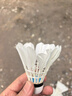 WITESS羽毛球耐打12只装不易打烂耐打鹅毛专球训练球用404A稳定 12只装【耐打404A】 1筒 实拍图
