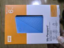 西部数据（WD）6TB 移动硬盘 USB3.0 My Passport随行版2.5英寸 蓝 机械硬盘 笔记本电脑外接 大容量加密存储 实拍图