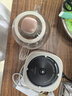 美的（Midea）花漾0胶水全玻璃全自动养生壶 办公室多功能煮茶壶 烧水壶恒温电热水壶煮茶器花茶壶1L YS10B101 实拍图