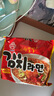 不倒翁 奥多吉 韩国进口 方便面拉面 泡菜拉面 泡面 600g（120g*5包入） 实拍图