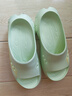 Saucony索康尼CRADLE摇篮2运动拖鞋男女时尚一脚蹬缓震舒适凉鞋 浅绿 37 实拍图