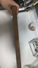 爱仕达（ASD）菜板进口乌檀木99%抗菌砧板整木加大加厚双面防霉面板40*28*2.5cm 实拍图