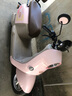 立马电动摩托车米朵80公里长续航电动车1200W高速电摩铅酸电池60V20Ah外卖上班代步电瓶车贝壳粉 实拍图