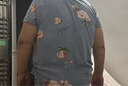 古今（GUJIN）春夏新品家居服睡裤中老年妈妈睡衣女棉绸宽松大码薄款套装3XL 实拍图