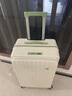 VCC侧开盖行李箱新款深仓多功能拉杆箱大容量扩容可登机上飞机密码箱 白绿色 20英寸 【侧开大深仓扩容20%】 实拍图