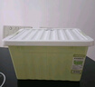 【SPACEXPERT同厂】带轮收纳箱特大号储物箱书箱玩具整理用品 【绿色16L】38*28*22cm 实拍图