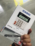 卡西欧（CASIO）MH-12-WE 小型12位双电源 超宽计算器 白色 专业计算系列 实拍图