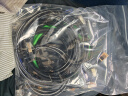 山泽超六类万兆纯铜网线 1米 CAT6A类成品线 家用电脑网络宽带工程跳线兼容千兆8芯2.5g连接线 GD6A010 实拍图
