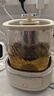 九阳（Joyoung）净萃养生壶迷你家用全玻璃煮茶器 316L茶篮 1L办公室0金属0胶水恒温烧水壶 K10D-WY103（茶） 实拍图