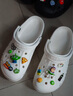 crocs卡骆驰贝雅洞洞鞋沙滩鞋|10126 白色-100 36/37(220mm)  实拍图