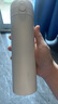 德琅（DELANG）德国德琅500ml保温杯弹盖杯车载便携男女通用不锈钢饮水杯DL8107 白色 实拍图