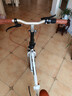 永久（FOREVER） 折叠自行车女款超轻便携小型男变速上班单车成人大人 免安装 升级版-变速-白色 减震款 20英寸（适合身高140-160CM） 实拍图