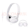 索尼（SONY） MDR-ZX110AP 耳机头戴式有线有麦电脑笔记本手机适用办公学生网课学习 白色 实拍图