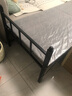 初学者 折叠床单人床家用午休床简易便携租房午睡铁床办公室硬板行军床 灰纹75cm宽 磨砂黑-加厚钢架 实拍图