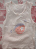 舒贝怡2件装婴儿背心纯棉夏季男女儿童t恤宝宝上衣打底衫童装星空粉  90 实拍图