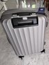 新秀丽（Samsonite）行李箱20英寸拉杆箱时尚密码登机箱竖条纹旅行箱拿铁咖GU9*13001 实拍图