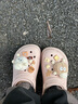 crocs檀健次推荐款经典泡芙洞洞鞋|207521 石英粉-6UR 36/37(220mm) 实拍图
