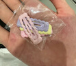 奶油色迷你碎发BB夹可爱五角星蝴蝶结小熊侧边夹少女学生发卡头饰 3#蝴蝶结款4件套【简装】 实拍图