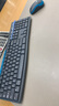 罗技（Logitech）MK275 键鼠套装 无线键鼠套装 办公键鼠套装 全尺寸 商务键鼠套装 带无线2.4G接收器 黑蓝色 实拍图