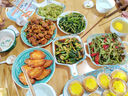 华田禾邦烤面筋串 944g*2袋 30串 酱料干料6包 竹签手工大串烧烤食材 实拍图