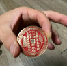 铜师傅《山鬼花钱》木纹金工艺 紫铜黄铜白铜吊坠 桌面摆件工艺品挂件 紫铜朱砂版 实拍图