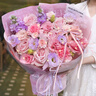 花旺鲜花速递同城配送小时达粉玫瑰花束闺蜜女友生日礼物小时达 【奶油泡芙】粉玫紫罗兰玫瑰|dyr66 实拍图