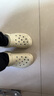 卡骆驰（crocs）男女泡芙洞洞鞋户外休闲时尚厚底一脚蹬沙滩鞋 207521-2Y2 37-38 实拍图
