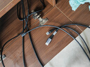 山泽超六类万兆纯铜网线3米 CAT6A类成品线 家用电脑网络宽带工程跳线兼容千兆8芯2.5g连接线 GD6A030 实拍图