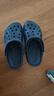 卡骆驰crocs洞洞鞋贝雅男鞋女鞋轻便耐磨一脚蹬拖鞋休闲鞋|10126 深蓝-410 41 /42(260mm) 实拍图