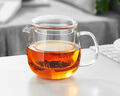 绿昌明 茶杯玻璃杯水杯茶水分离杯泡茶杯子加厚耐高温办公茶杯套装耐热 鹰嘴单杯650ml 实拍图