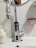 奥克斯（AUX）电热水龙头热水器加热水龙头快速热水变频恒温厨房下进水 【大屏数显】电镀银+漏保插头+万向喷头 实拍图