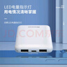 纽曼（Newmine）迷你充电宝5000毫安时超薄轻巧便携移动电源双USB输出入适用苹果安卓手机3C认证可上飞机高铁  蓝 实拍图