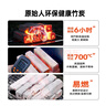 原始人 烧烤木炭家用室内碳取暖整箱机制碳速燃竹炭块 无烟环保竹炭5斤+引火块+碳夹 实拍图