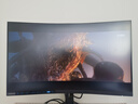 联想（Lenovo）拯救者显示器 32英寸 2K曲面 原生180Hz 1ms 响应 低蓝光  音箱  升降旋转 R32qc-30 实拍图