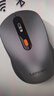 联想（Lenovo） 无线蓝牙双模充电鼠标 蓝牙5.0/3.0 便携办公鼠标人体工学设计 Howard风暴灰充电版 实拍图