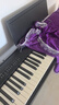罗兰（Roland）电钢琴FP30X 重锤便携式成人儿童初学者入门数码钢琴 FP30X黑色+木架+三踏板 实拍图
