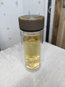 富光 男女士双层玻璃杯 高硼硅玻璃304茶隔水杯子 带茶隔泡茶杯500ml 实拍图