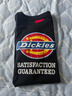 dickieslogo印花短袖T恤情侣款圆领休闲男装T恤 DK007088 黑色 L  实拍图