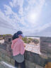 kocotreekk树儿童防晒帽遮阳男女童360°软帽防紫外线空顶帽运动 山月紫 L 实拍图