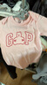 盖璞（GAP）【三件装】婴童2026夏季经典款棉质小熊短袖连体衣爬服687137 实拍图