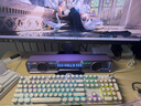 漫步者花再Halo SoundBar桌面音响音箱家用台式电脑游戏音响长条有线音箱蓝牙5.4RGB灯效京东独家定制 幻影紫 实拍图