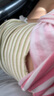 babycare婴儿护肚围 新生儿童宝宝肚子脐带防着凉保暖2片装16*17咯咕豆绿 实拍图
