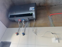 美的（Midea）【美的活水UDproS】亲肤活水玲珑超薄60升双胆扁桶电热水器3300W水电分离一级能效瞬热洗国家补贴 实拍图