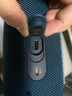 JBL CHARGE5 冲击波五代 便携蓝牙音箱+低音炮 户外防水音响 增强版赛道扬声器 父亲礼物 蓝色 实拍图