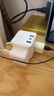 公牛（BULL）20W PD苹果快充魔方插座/插线板/插排/接线板 Type-c+USB+3孔全长1.5米白色 GNV-UU2203C总控开关 实拍图